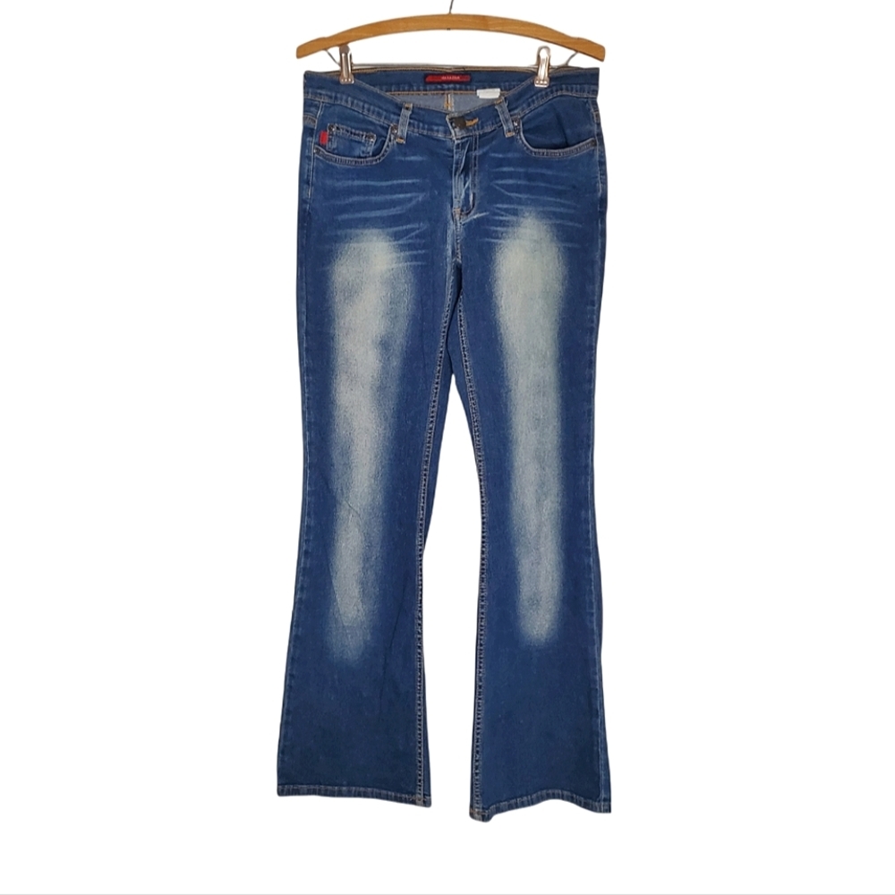 BCBG Max Azria Stretchy Stonewash Jeans